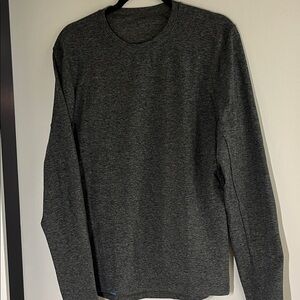 lululemon athletica Charcoal Long Sleeve Shirt